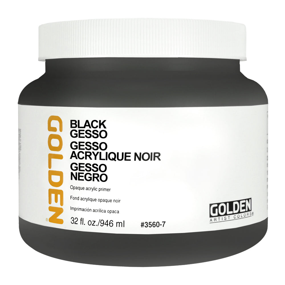 Golden Black Gesso