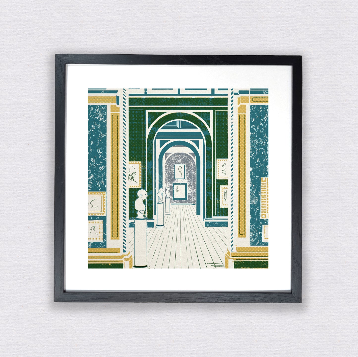 A Day at the Museum Print