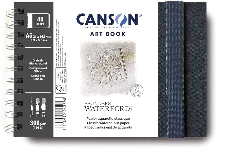 Canson Saunders Watercolour Art Book