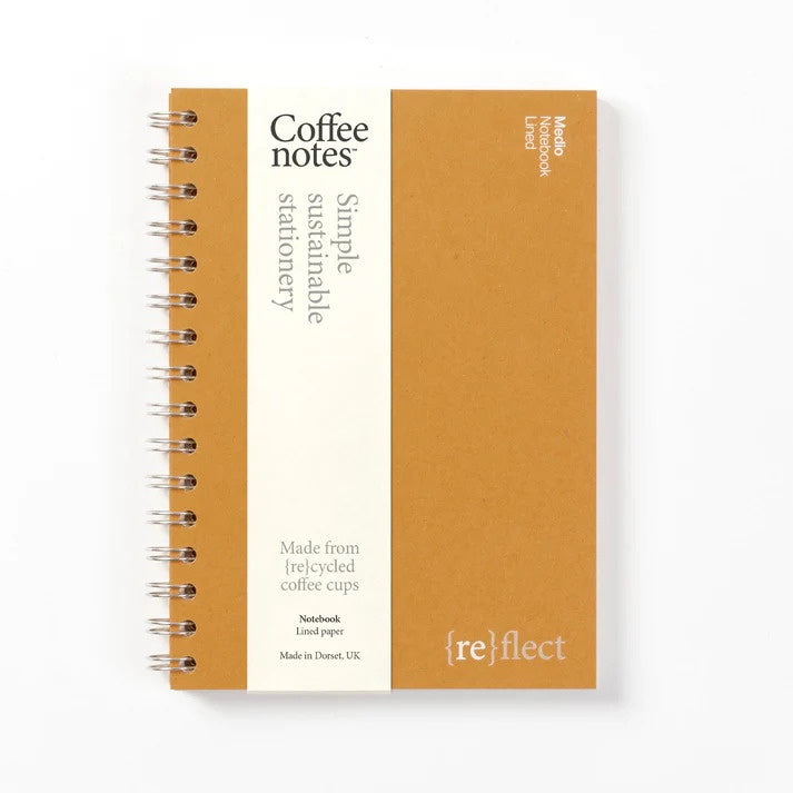 Coffeenotes Lined Wirebound Notebook