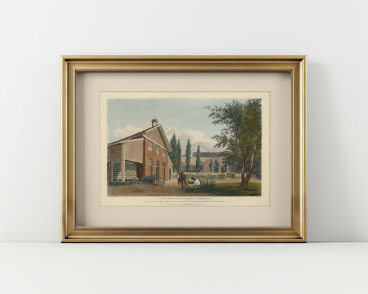 View in Cuper’s Gardens Mounted Print