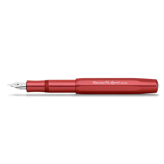 Kaweco AL Sport Deep Red Fountain Pen M