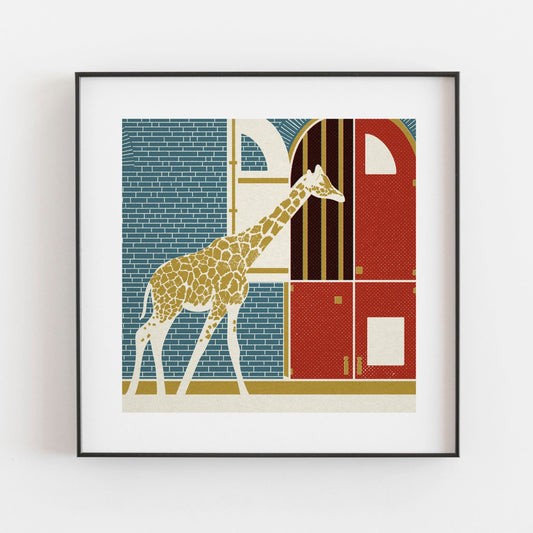 London Zoo Print