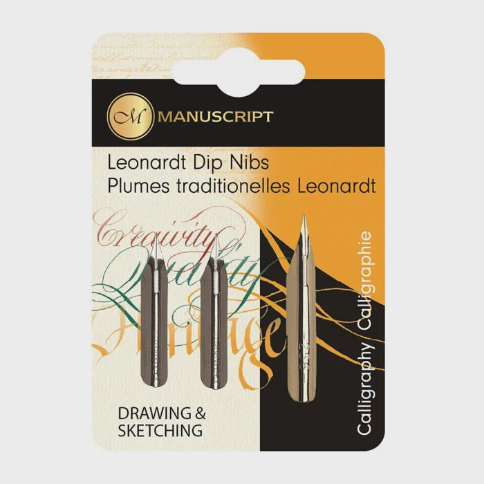 Manuscript Dip Pen Nib Set - Drawing & Sketch