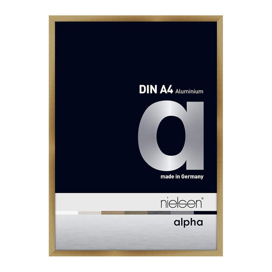 Nielsen Alpha Brushed Amber Readymade Frames