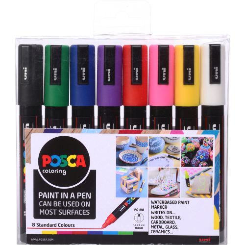 POSCA Marker Medium PC-5M Assorted Set