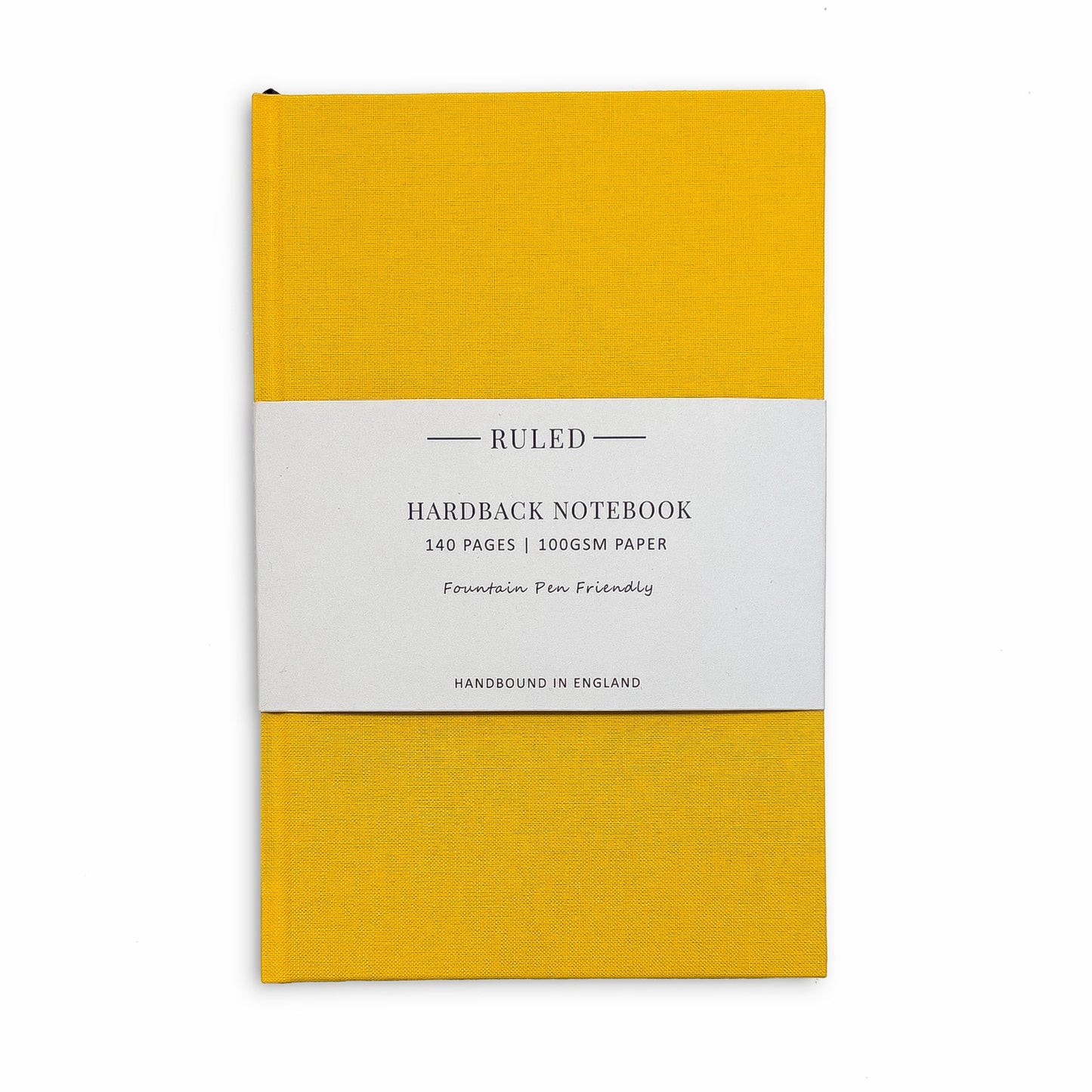 Quarto Medium Clothbound Lined Notebook