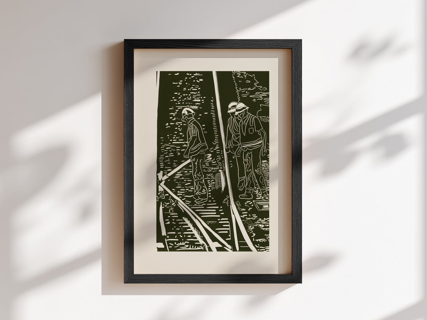 On the Track Print