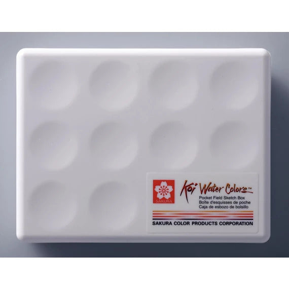 Sakura Koi Watercolour Pocket Field Box Set of 12 (special offer)