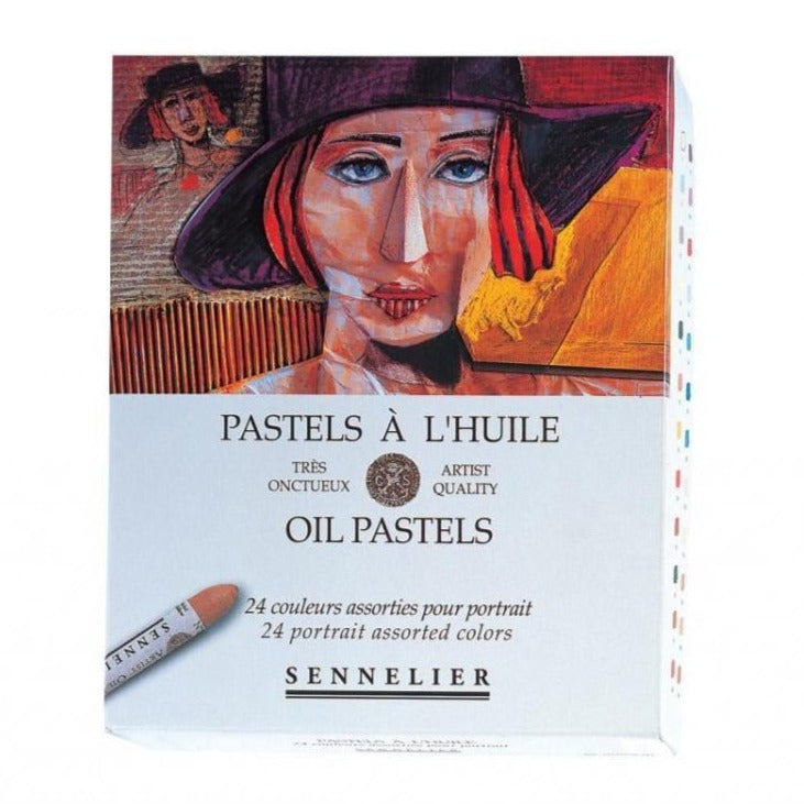 Sennelier Oil Pastels Set 24 Portrait
