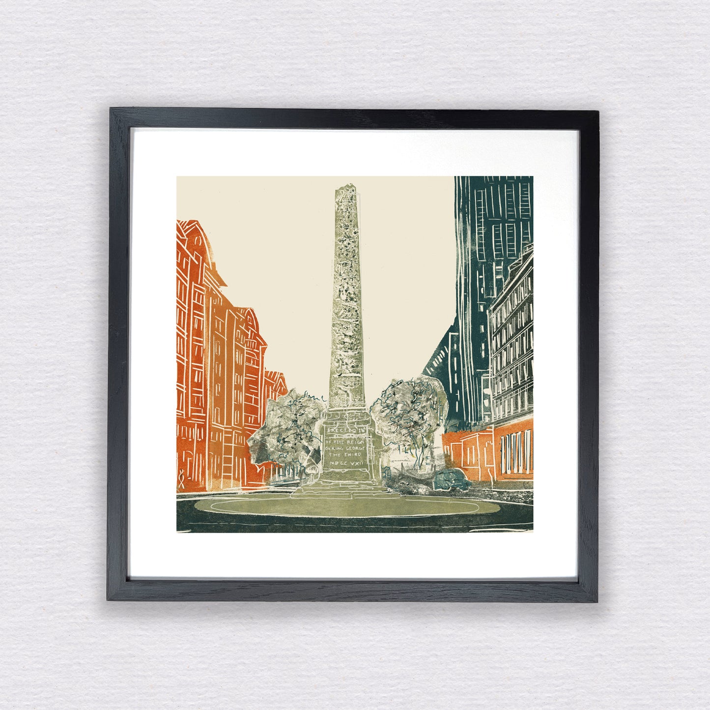 St George's Circus, London Print