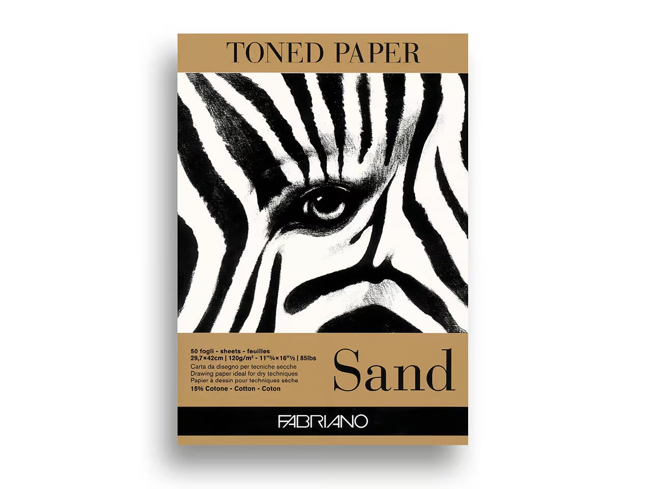 Fabriano Toned Paper Pad Sand