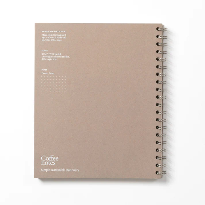 Coffeenotes Dotted Wirebound Notebook