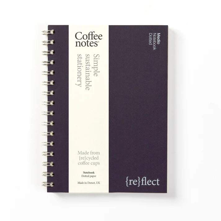 Coffeenotes Dotted Wirebound Notebook