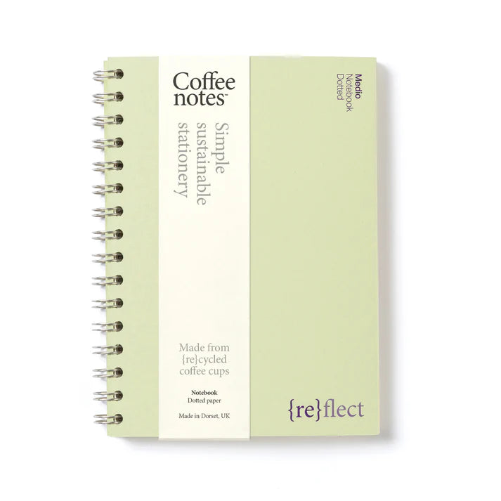 Coffeenotes Dotted Wirebound Notebook
