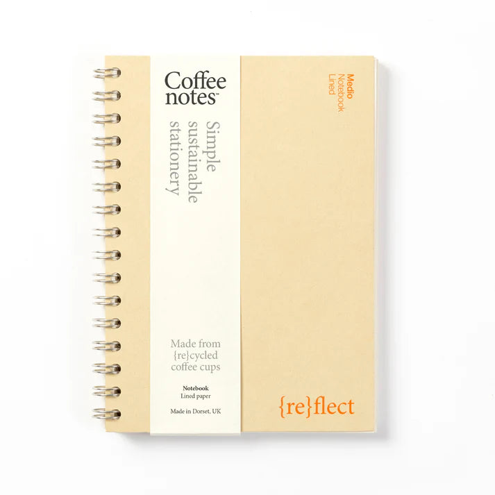 Coffeenotes Lined Wirebound Notebook
