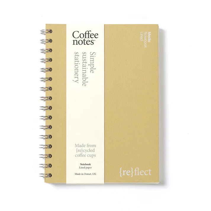 Coffeenotes Lined Wirebound Notebook