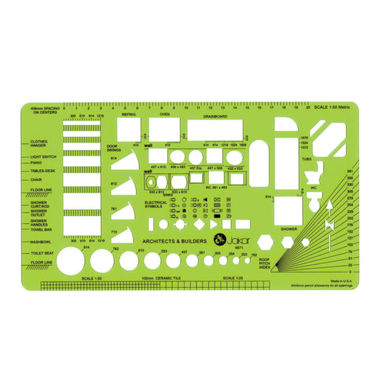 Architect and Builders Stencil (Disc)