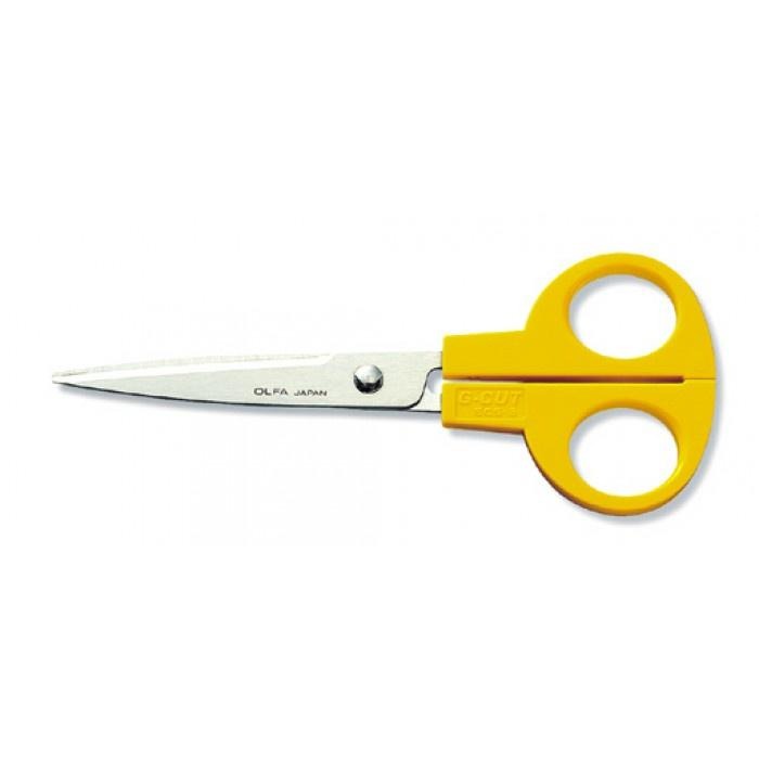 OLFA 5'' Stainless Steel Scissors Serrated Edge