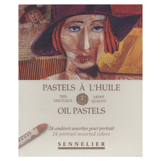 Sennelier Oil Pastels Set 24 Portrait