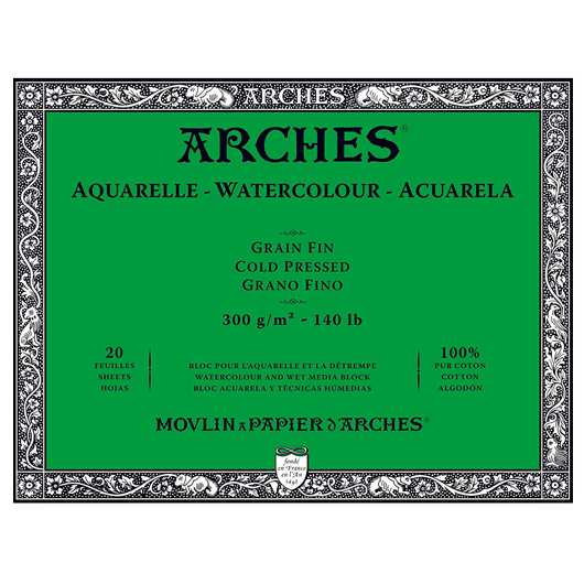 Arches Aquarelle Block 300gsm (Special Offer)