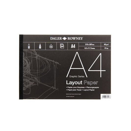 Daler-Rowney Layout Pad 45gsm