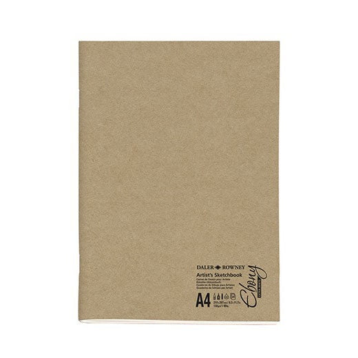 Ebony Extra White Eco Stapled Sketchbook