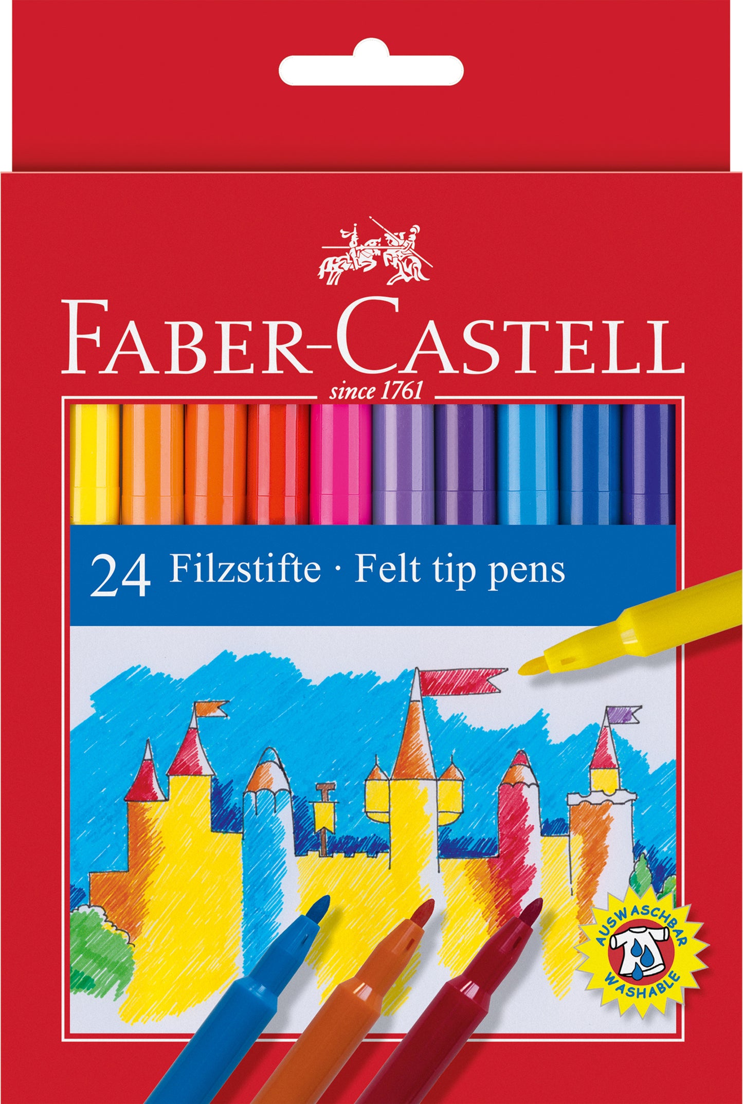 Faber Castell Kids Fibre Tipped Pens