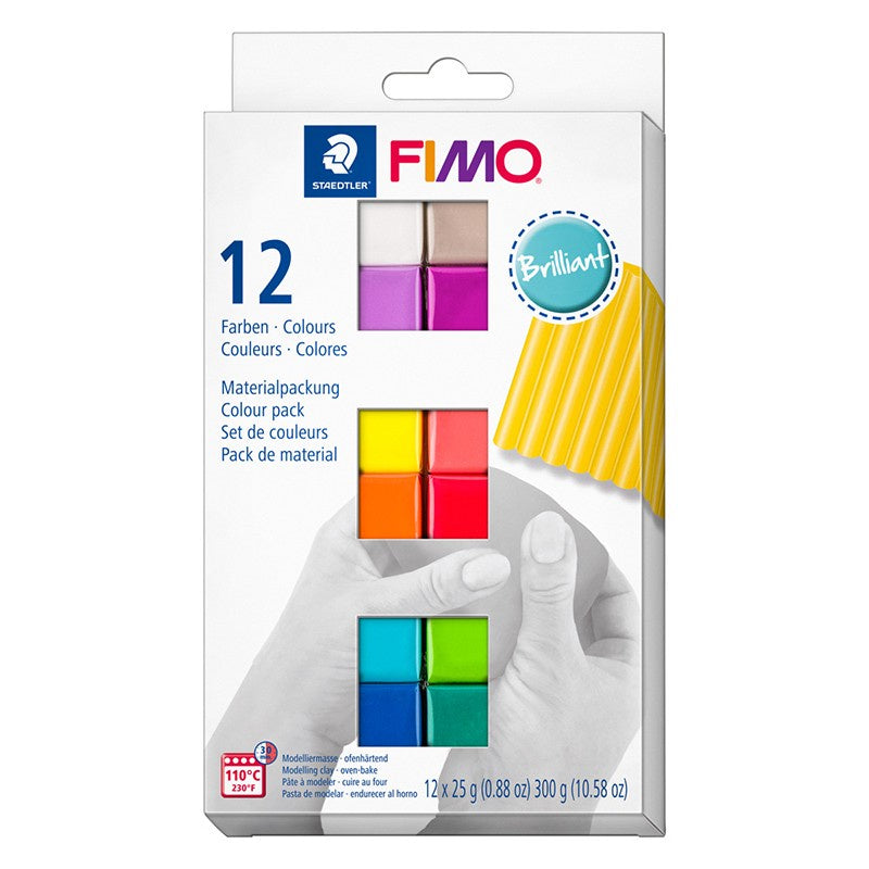 FIMO Soft Modelling Clay Set Brilliant Colours