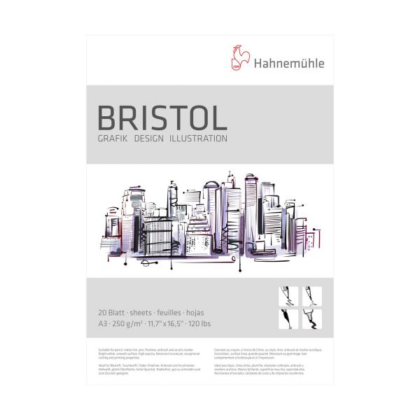 Hahnemuhle Bristol Pad 250gsm