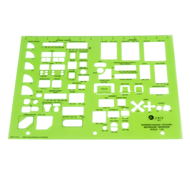 Interior Design (1:50) STENCIL (Special Offer)