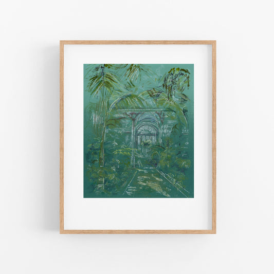 Kew Palm House Print