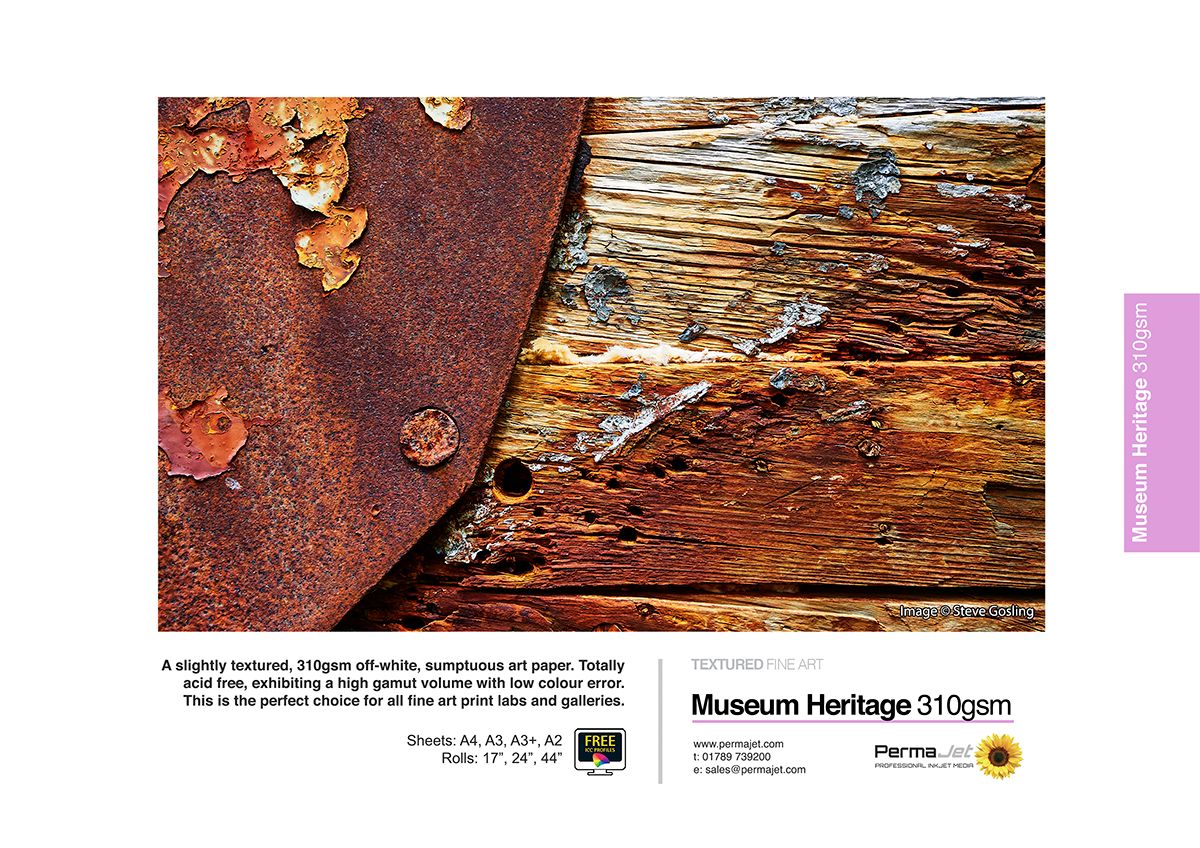 Permajet Museum Heritage 310gsm Inkjet Paper