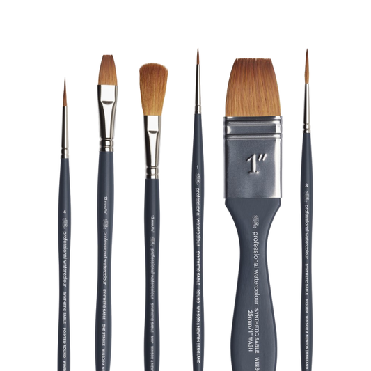 W&N Professional Synthetic Sable Watercolour Brush