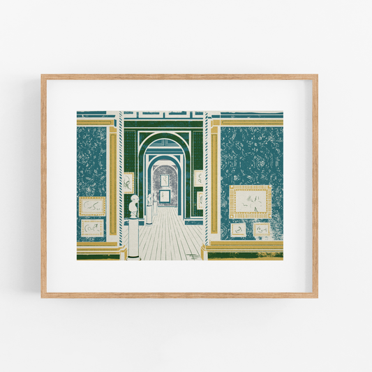 A Day at the Museum Print