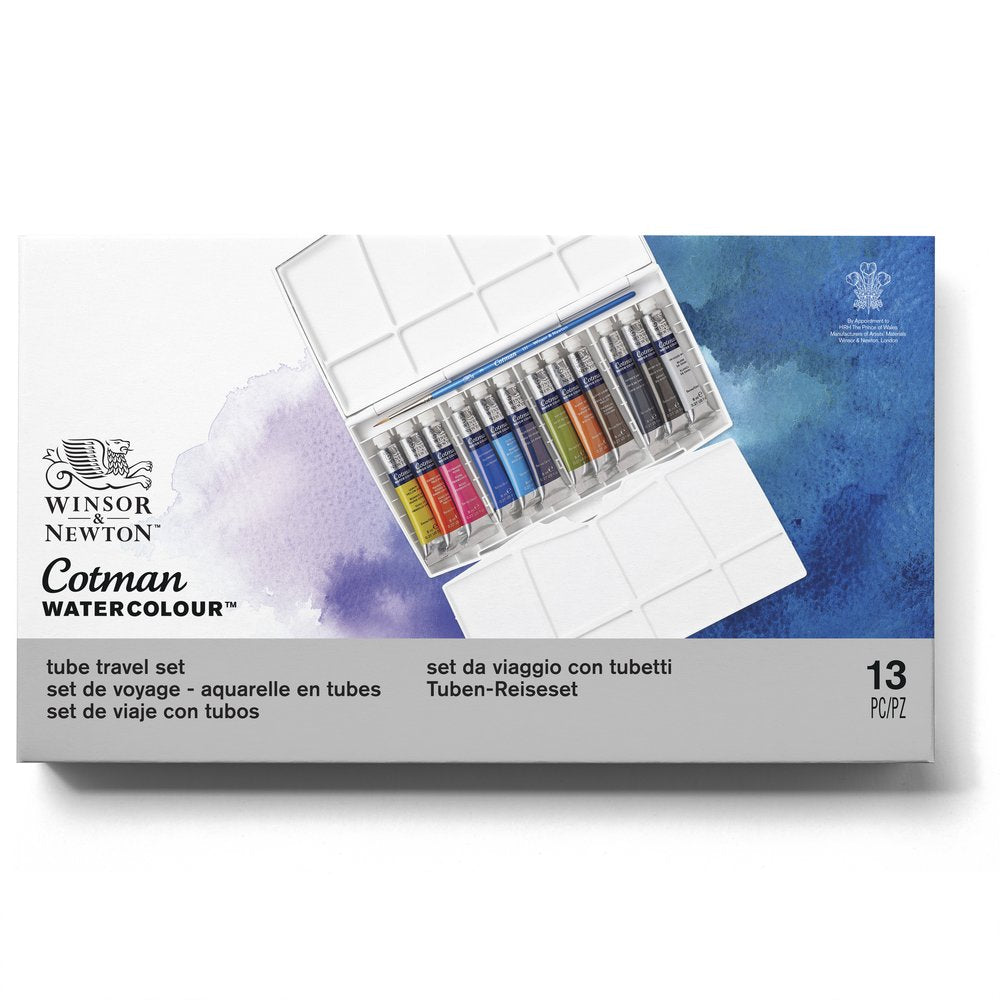 Cotman Watercolour Tube Painting Plus Set (Special Offer)