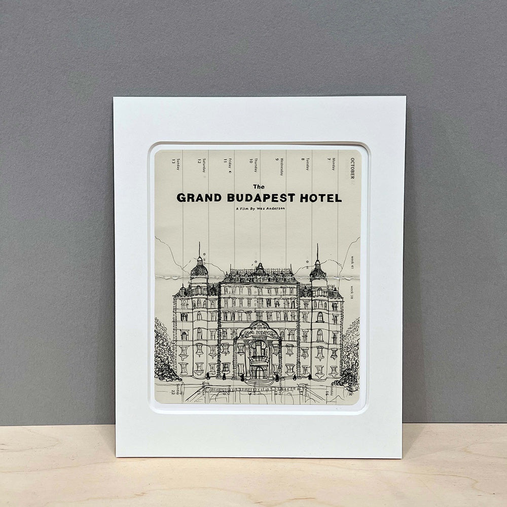 The Grand Budapest Hotel Print