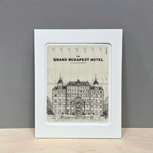 The Grand Budapest Hotel Print