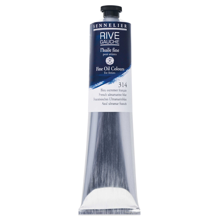 Sennelier Colore Ad Olio Extra Fine 40ml Tubetto - Ultramarine Violet, Serie 2, Finitura Satinata Lucida, Pigmenti Puri
