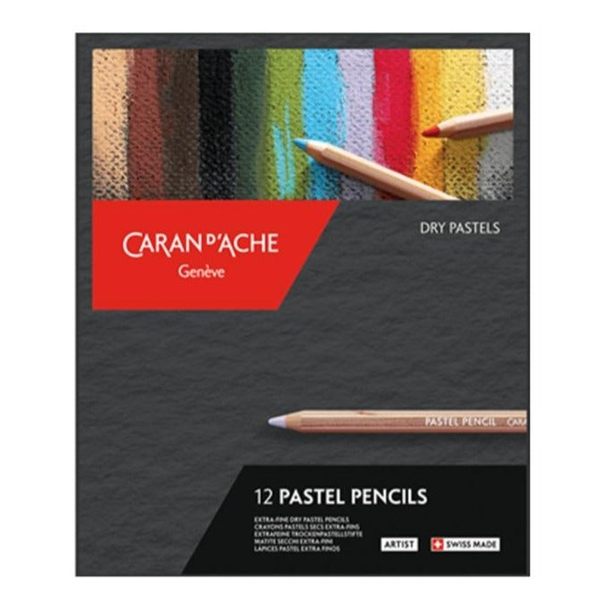 Caran D'Ache Pastel Pencil Set of 12 (Special Offer)