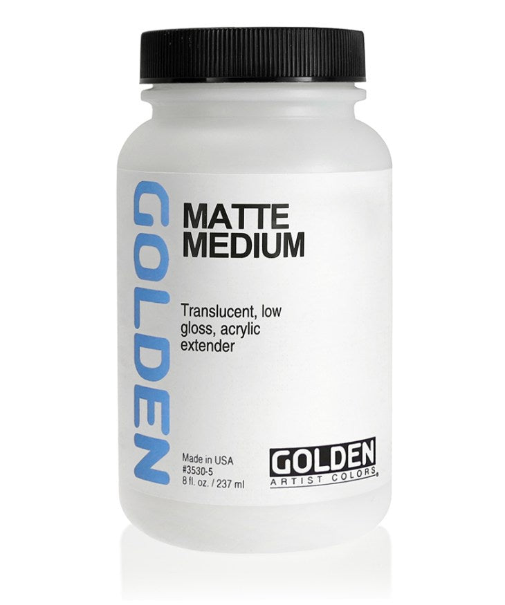 Golden Matte Medium 237ml