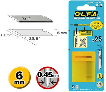 Olfa Standard Art Blade KB