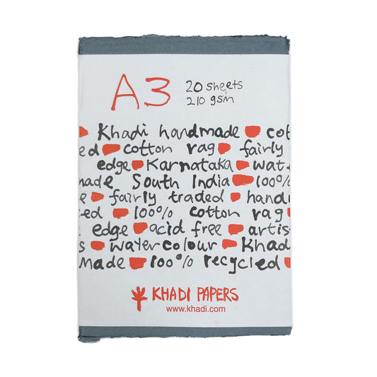 Khadi Grey Coloured Paper Pack