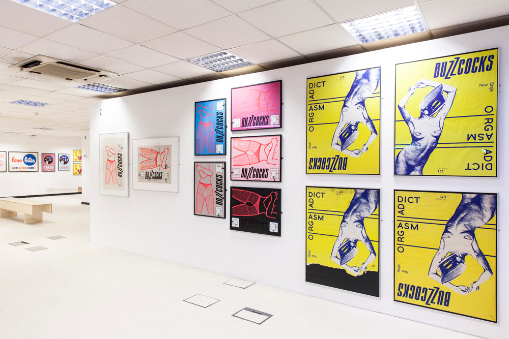 Framing - Buzzcocks Exhibition