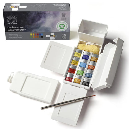 W&N Professional Watercolour Half Pan Field Pocket Set