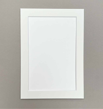 Off white picture mount cut to size