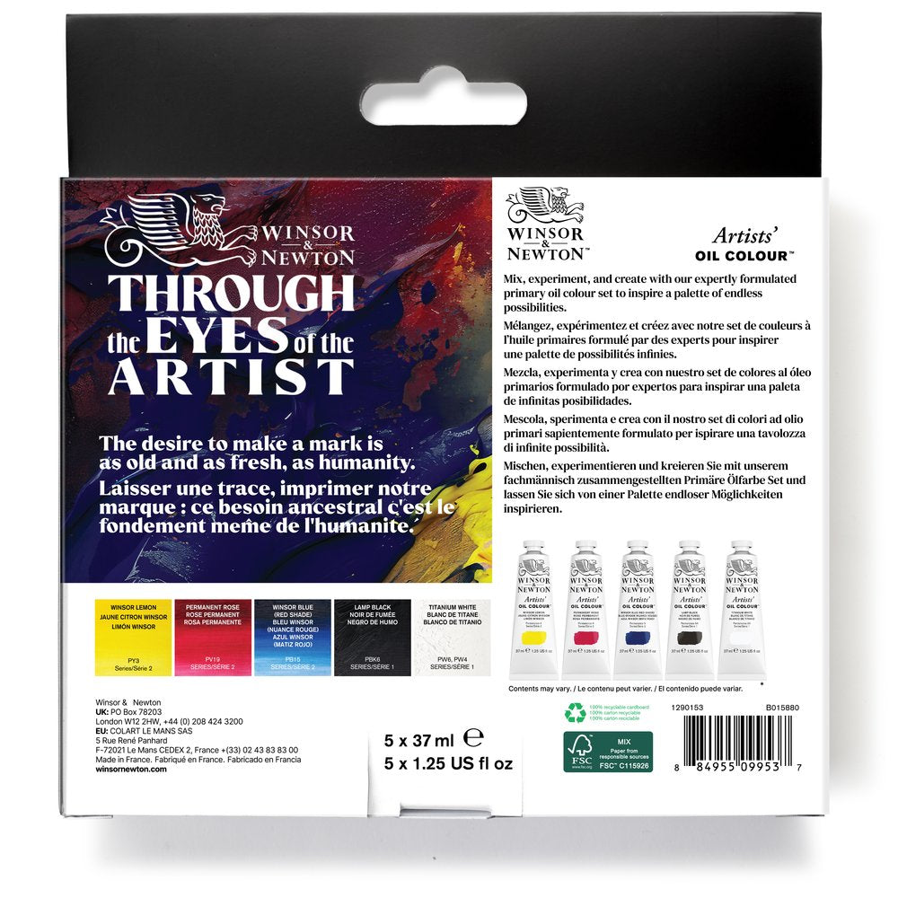 Winsor & Newton Artist's Oil Primary Set