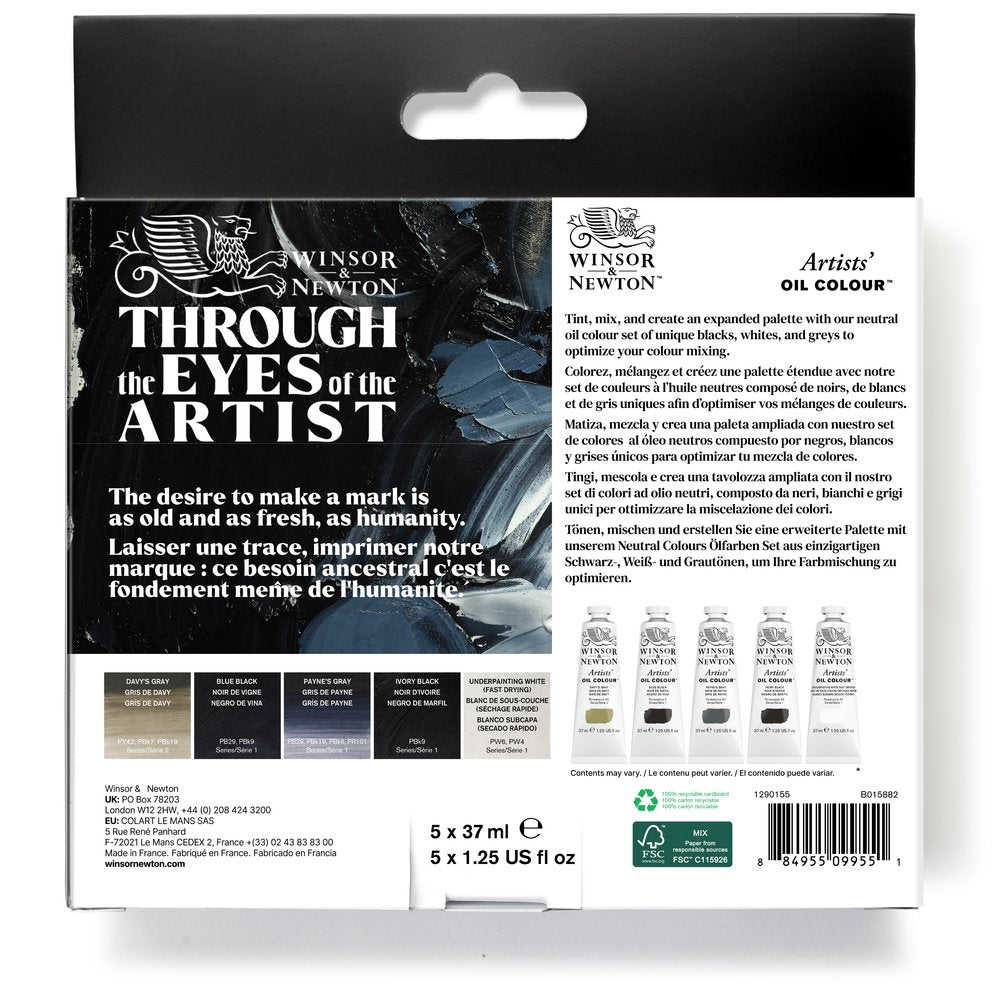 Winsor & Newton Artist's Oil Neutral Set