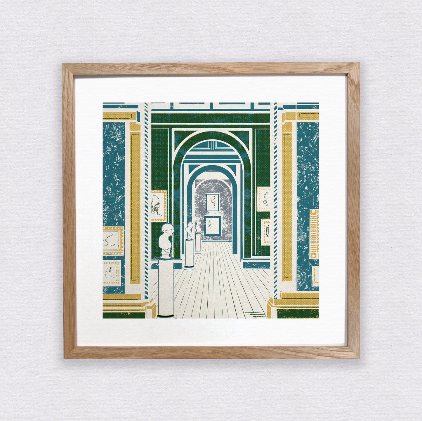 A Day at the Museum Print