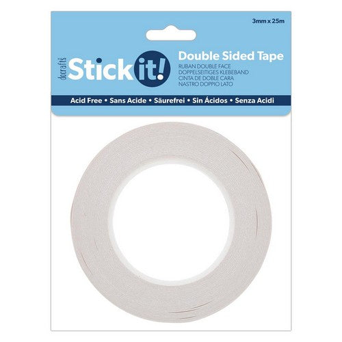Stick it Acid Free Double Sided Tape 3mm x 25m